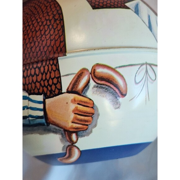 Bristol Ware Roly Poly Tobacco Tin Butcher Vintage 1980 Collectible - Picture 7 of 12